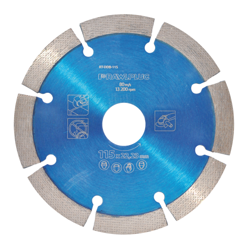 Disc diamantat standard pentru tăiere în beton și alte materiale